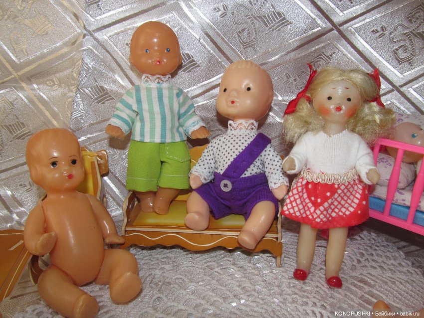 Моя коллекция пупсиков — Коллекции винтажных кукол и игрушек: СССР