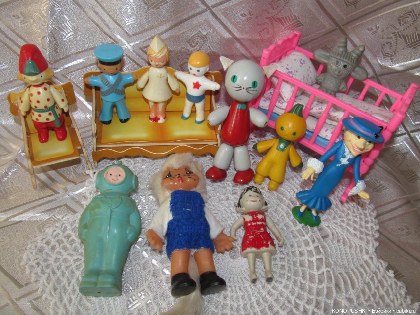 Моя коллекция пупсиков — Коллекции винтажных кукол и игрушек: СССР