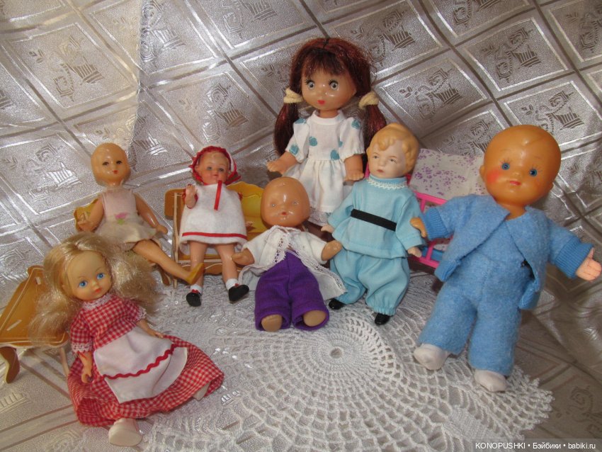 Моя коллекция пупсиков — Коллекции винтажных кукол и игрушек: СССР
