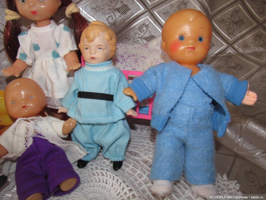 Моя коллекция пупсиков — Коллекции винтажных кукол и игрушек: СССР