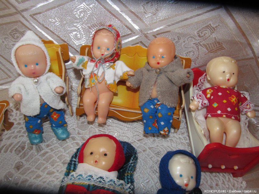 Моя коллекция пупсиков — Коллекции винтажных кукол и игрушек: СССР