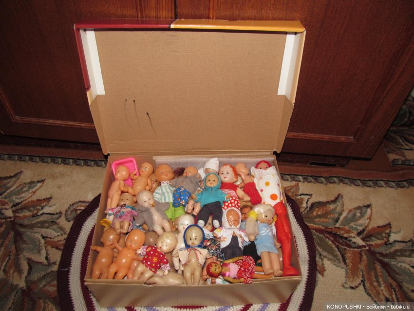 Моя коллекция пупсиков — Коллекции винтажных кукол и игрушек: СССР (фото 3)