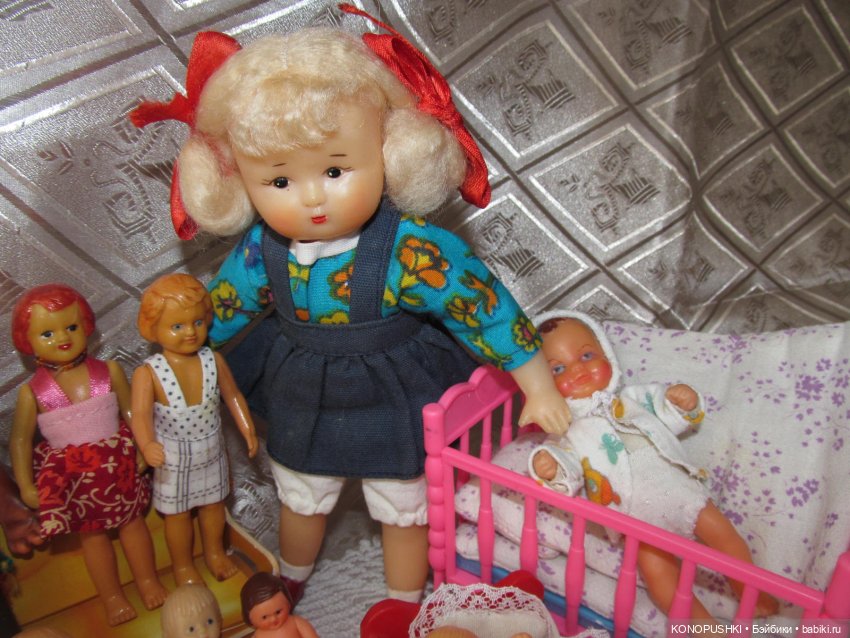 Моя коллекция пупсиков — Коллекции винтажных кукол и игрушек: СССР