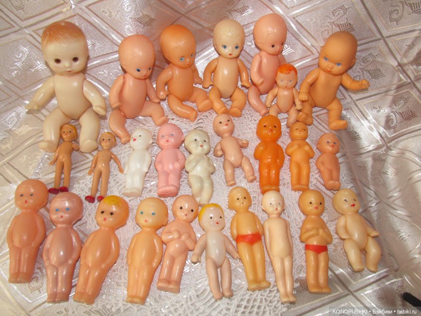 Моя коллекция пупсиков — Коллекции винтажных кукол и игрушек: СССР