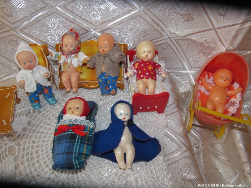Моя коллекция пупсиков — Коллекции винтажных кукол и игрушек: СССР