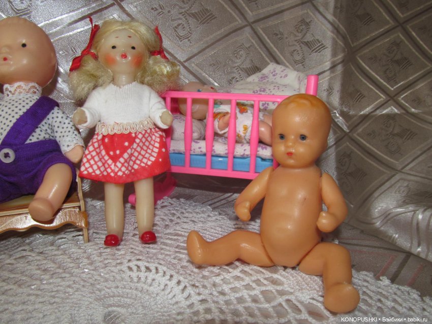 Моя коллекция пупсиков — Коллекции винтажных кукол и игрушек: СССР