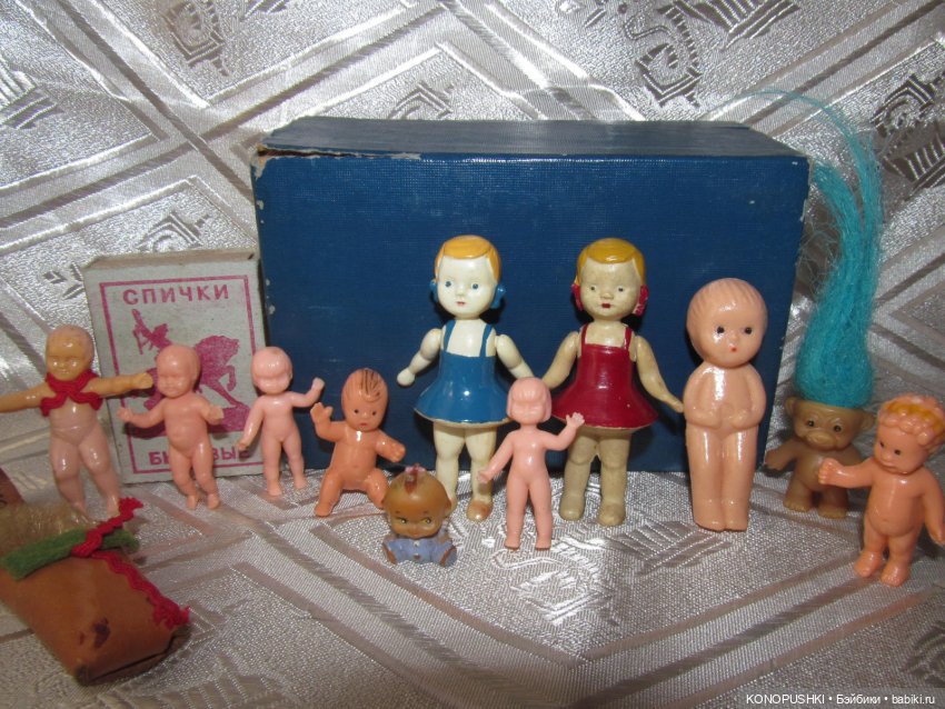Моя коллекция пупсиков — Коллекции винтажных кукол и игрушек: СССР
