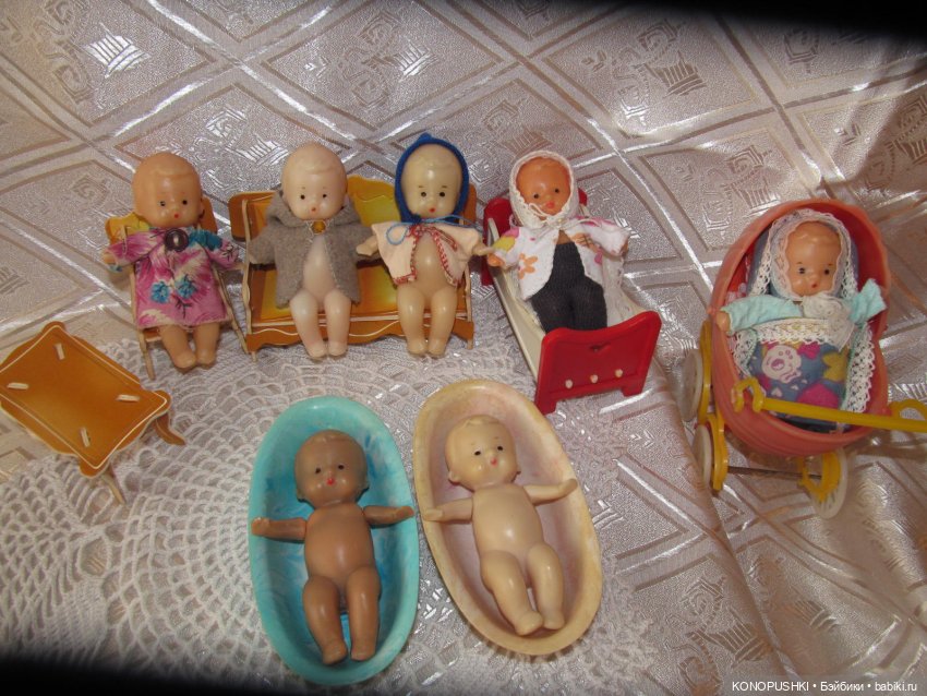 Моя коллекция пупсиков — Коллекции винтажных кукол и игрушек: СССР