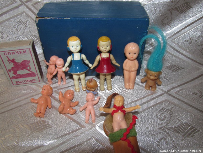 Моя коллекция пупсиков — Коллекции винтажных кукол и игрушек: СССР