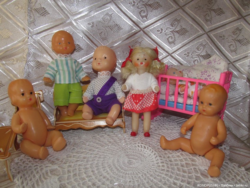 Моя коллекция пупсиков — Коллекции винтажных кукол и игрушек: СССР