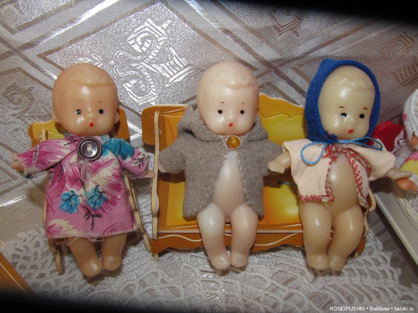 Моя коллекция пупсиков — Коллекции винтажных кукол и игрушек: СССР