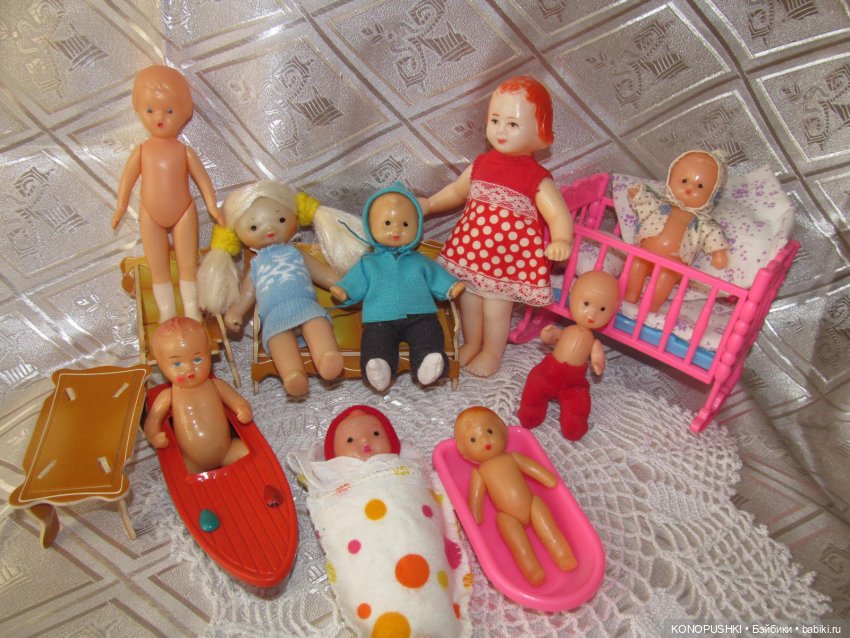 Моя коллекция пупсиков — Коллекции винтажных кукол и игрушек: СССР
