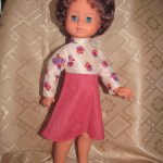 Кукла ГДР 45 см клеймо