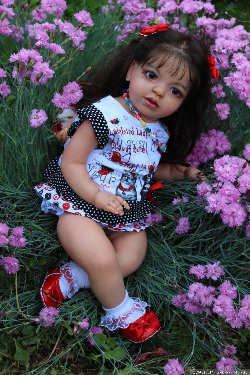 Смугляночка Анна Луссия — Куклы Реборн (Reborn): работы мастеров (фото 5)