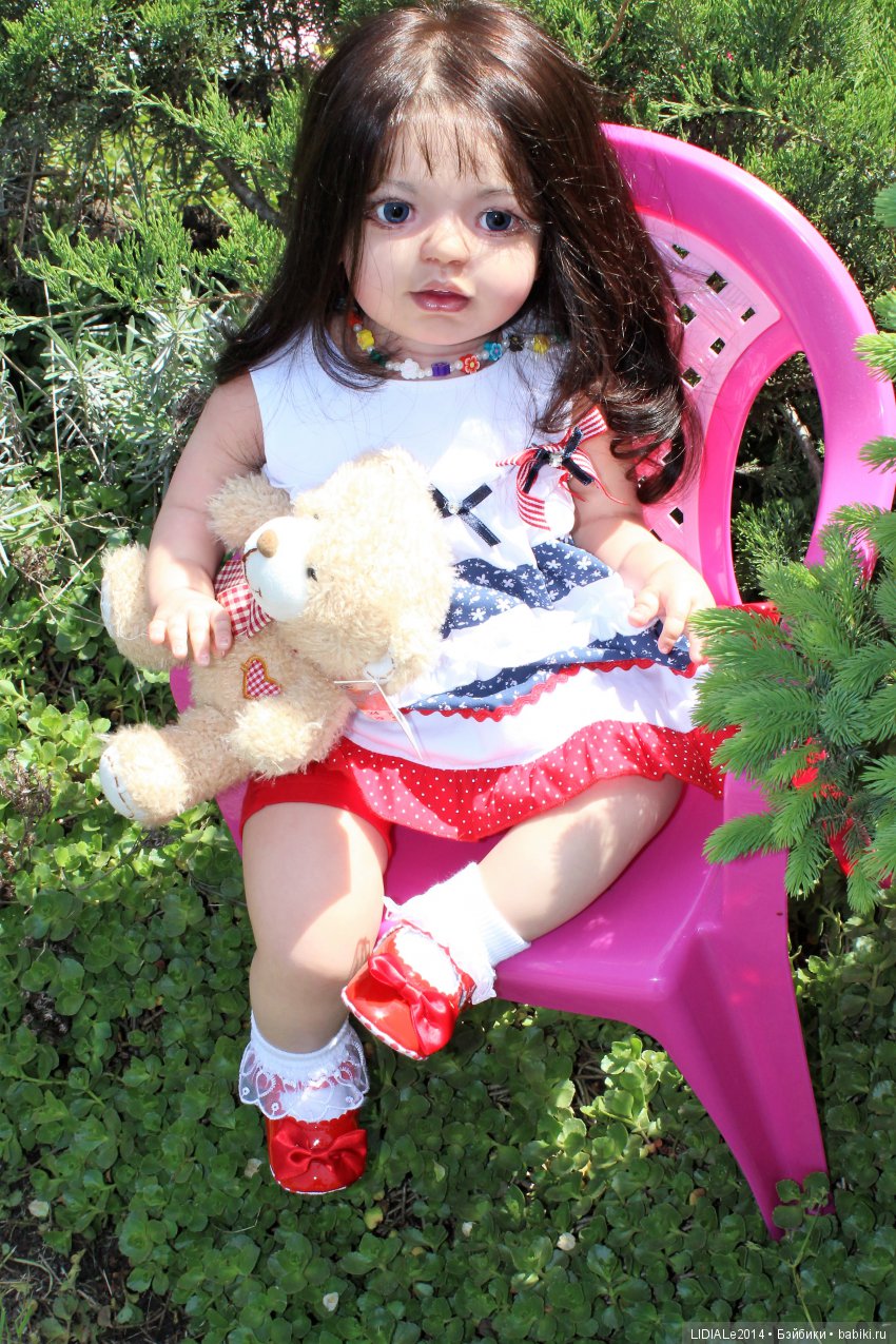 Смугляночка Анна Луссия — Куклы Реборн (Reborn): работы мастеров