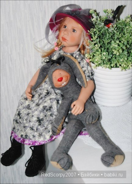 Коллекционная кукла Цвергназе Лия ( Lija) (лимит 39/95 ) (фото 6)