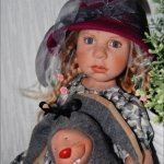 Коллекционная кукла Цвергназе Лия ( Lija) (лимит 39/95 )