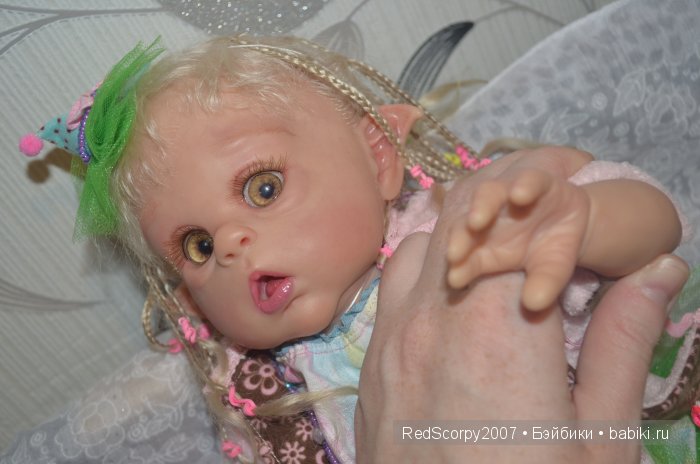 Эльф Офелия... моя любимая малышка реборн (фото 9)
