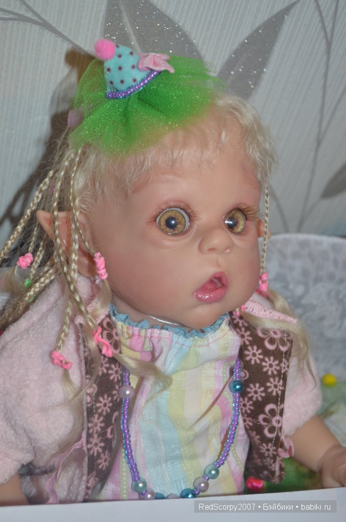 Эльф Офелия... моя любимая малышка реборн (фото 10)