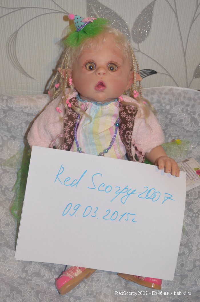Эльф Офелия... моя любимая малышка реборн
