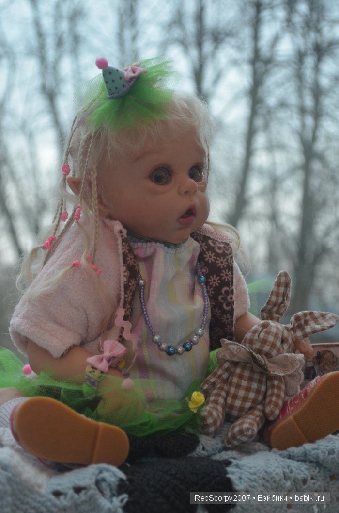 Эльф Офелия... моя любимая малышка реборн (фото 5)