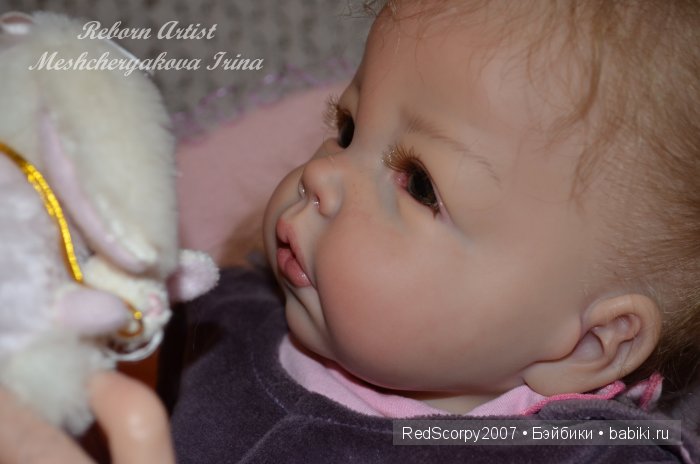 Милая малышка Лука 3 — Куклы Реборн (Reborn): работы мастеров (фото 9)