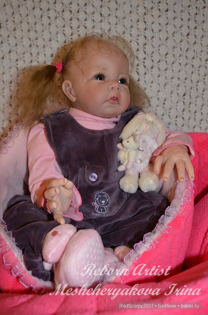 Милая малышка Лука 3 — Куклы Реборн (Reborn): работы мастеров (фото 7)