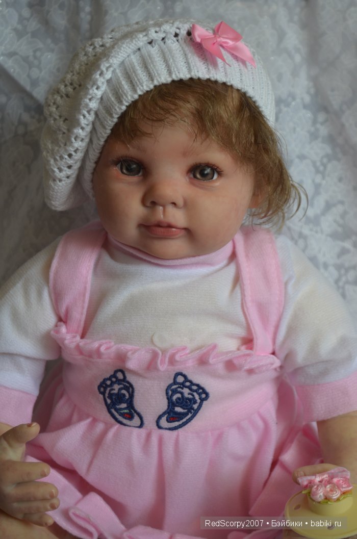 Малышка реборн на базе молда Думплин автора Ирины Мещеряковой (фото 8)