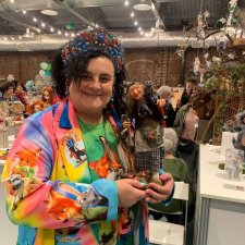 Герои детства оживают у мастера тедди Елены Нурисламовой были представлены на выставке "Бал Кукол" 11 - 14 мая в Санкт - Петербурге