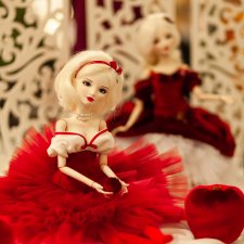 Изысканные куклы Личкановской Натальи на "Балу Кукол" в Санкт-Петербурге 11-14 мая 2023 года