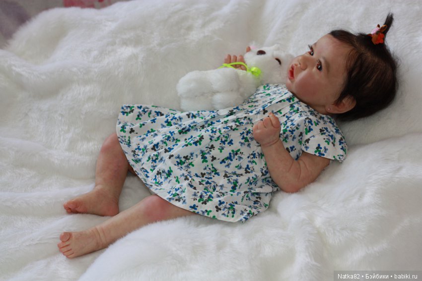 Весенняя малышка Лилечка — Куклы Реборн (Reborn): работы мастеров (фото 5)