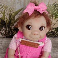 Малышка каритас кареглазка.Ооак.