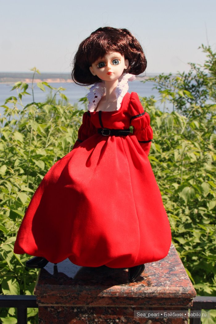 Звезда подиума, платье для БЖД, платье для куклы