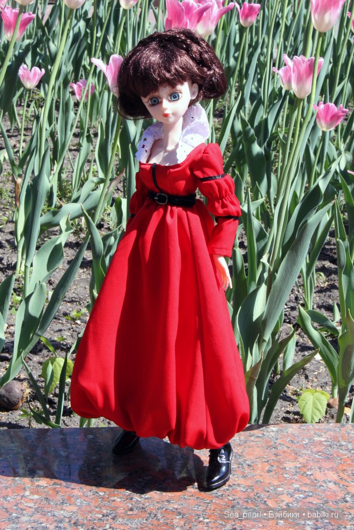 Звезда подиума, платье для БЖД, платье для куклы