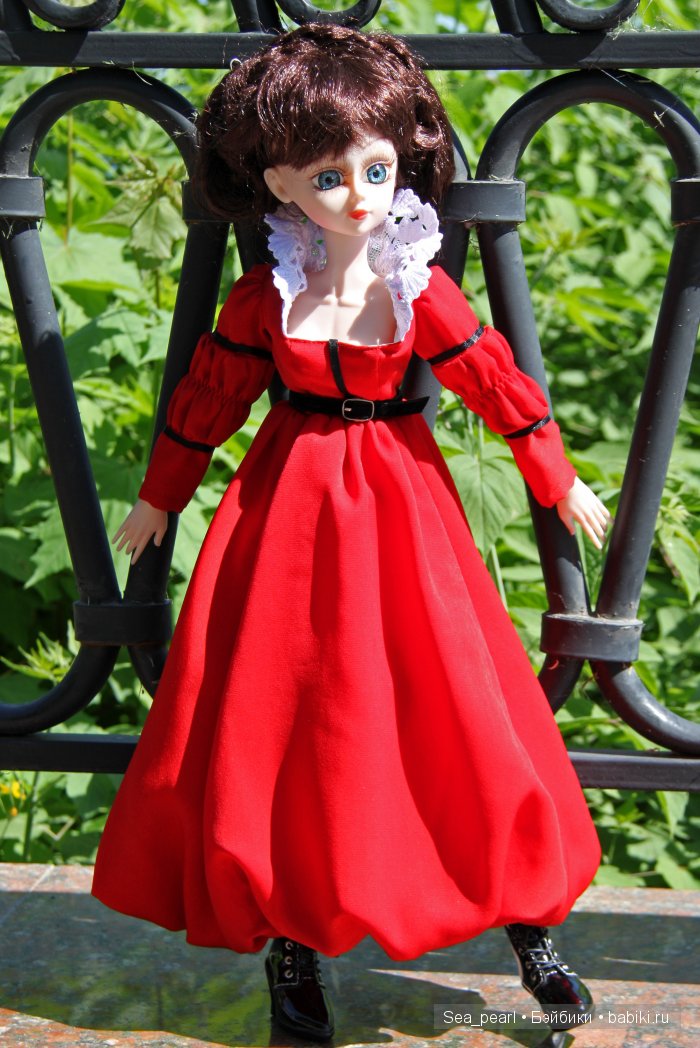 Звезда подиума, платье для БЖД, платье для куклы