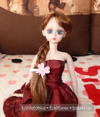 Моя Александра - шарнирная кукла от "звезда подиума" (фото 5)