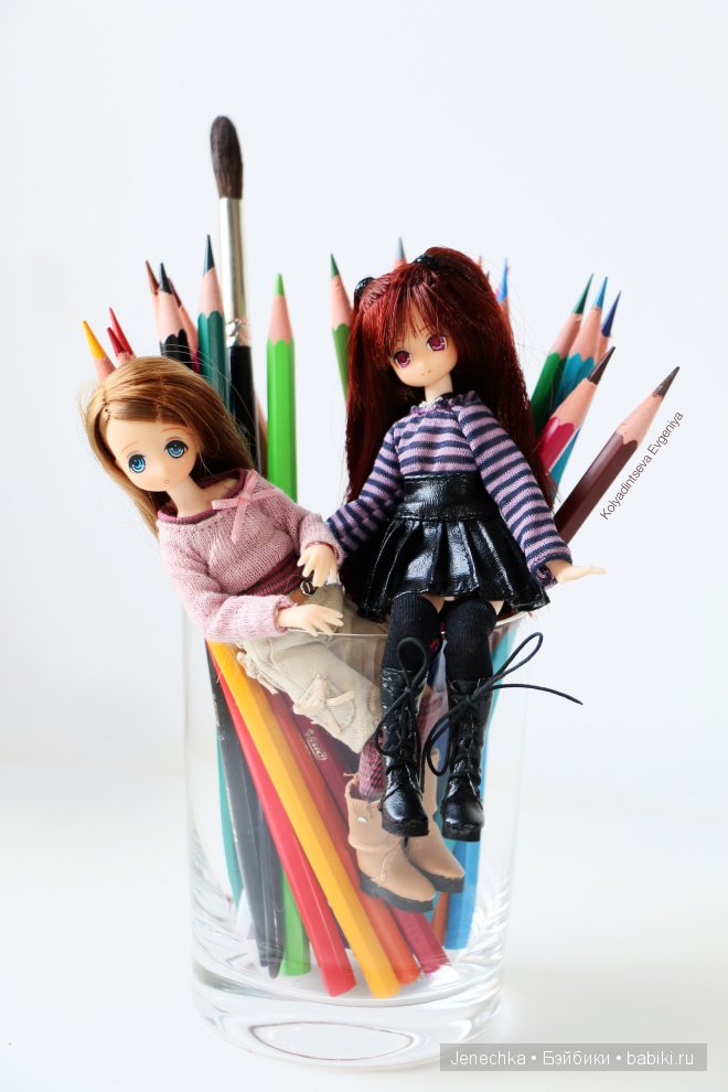 Не оставляйте карандаши без присмотра! )))