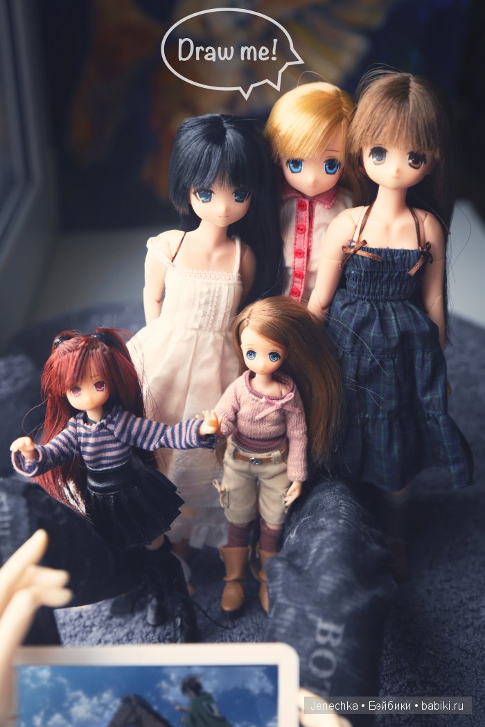 Фотоистория "Нарисуй меня!"