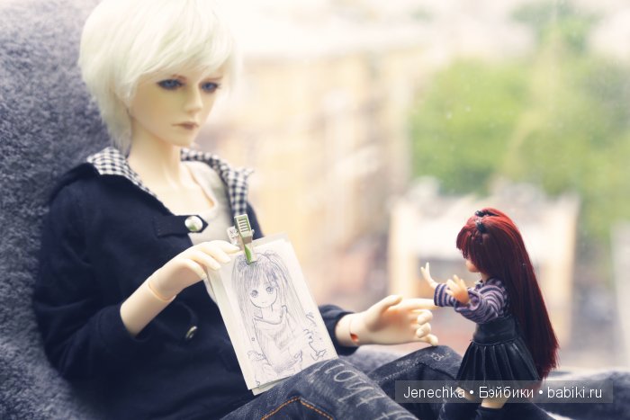 Фотоистория "Нарисуй меня!" (фото 9)