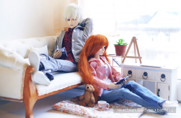 Что ты думаешь о ней — Фотоистории с куклами BJD (БЖД): сериалы (фото 2)