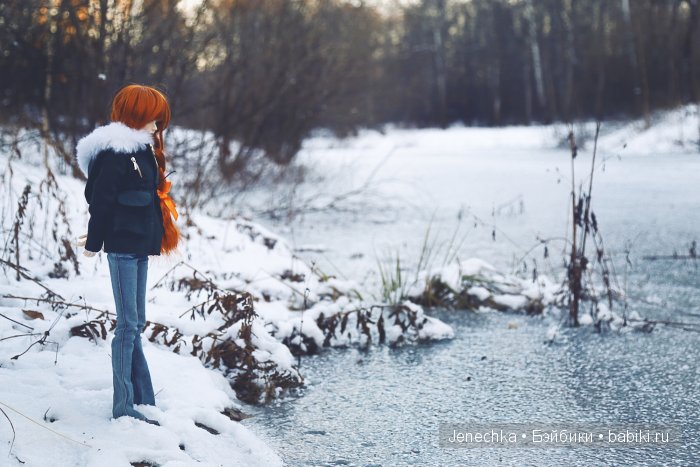 Наконец-то зима — Фотоистории с куклами BJD (БЖД): сериалы (фото 5)