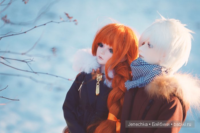 Наконец-то зима — Фотоистории с куклами BJD (БЖД): сериалы (фото 2)