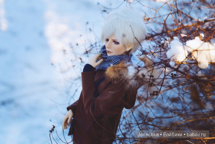 Наконец-то зима — Фотоистории с куклами BJD (БЖД): сериалы (фото 8)