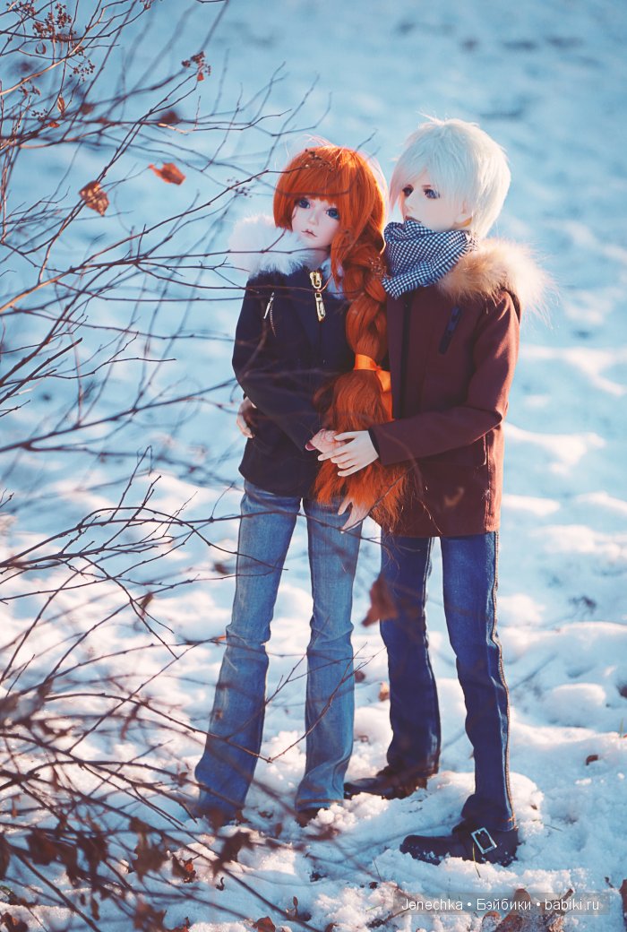 Наконец-то зима — Фотоистории с куклами BJD (БЖД): сериалы