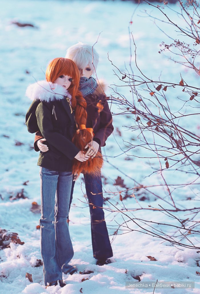 Наконец-то зима — Фотоистории с куклами BJD (БЖД): сериалы (фото 4)
