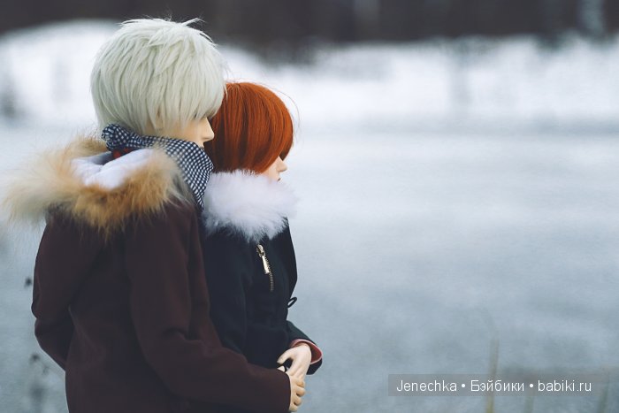 Наконец-то зима — Фотоистории с куклами BJD (БЖД): сериалы (фото 7)