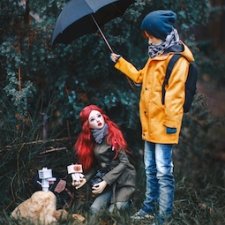 Если она фотограф