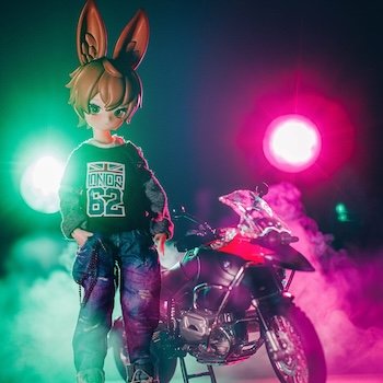 Ушастый байкер