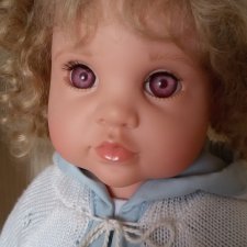 Коллекционная кукла Готц от Hildegard Guhzel Зимние эмоции скидка 21 тыс.