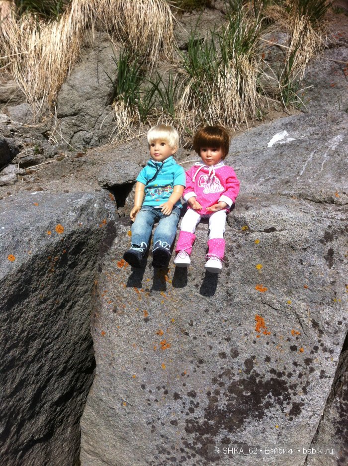 Прогулка у моря. Куклы Сони Хартманн